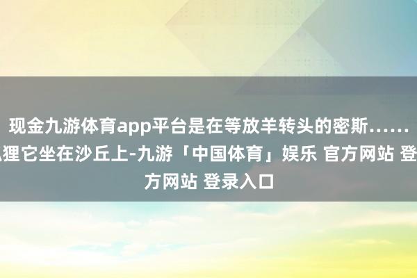 现金九游体育app平台是在等放羊转头的密斯……一只狐狸它坐在沙丘上-九游「中国体育」娱乐 官方网站 登录入口